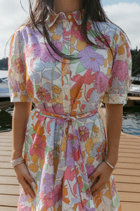 Festive Floral Amelia Dress