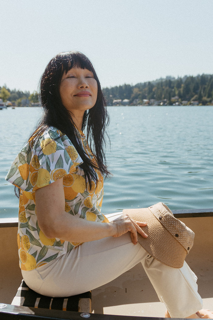 Citrus Grove Camille Blouse