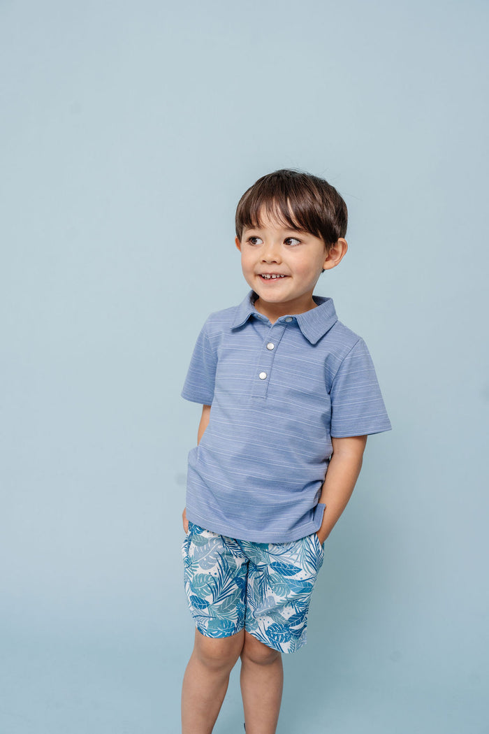 Dusty Blue Polo Shirt