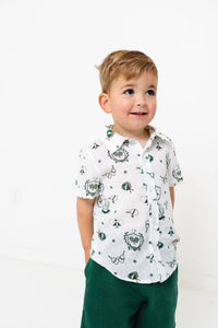 Pickleball Button Down Shirt