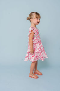Hearts Print Twirl Dress