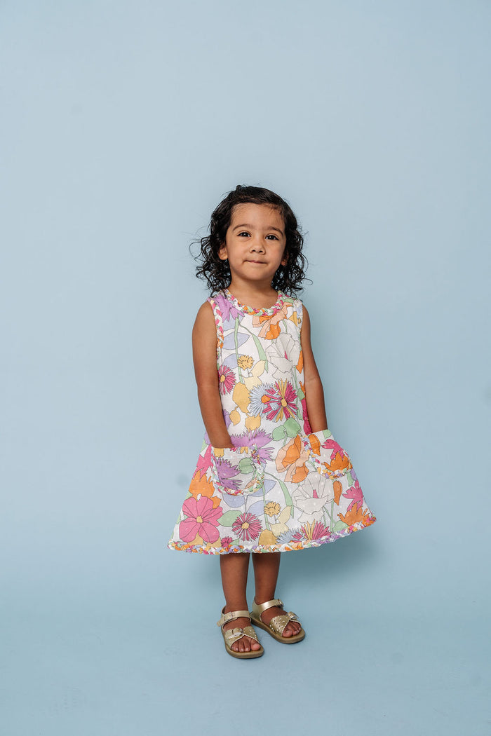 Festive Floral Olivia Dress