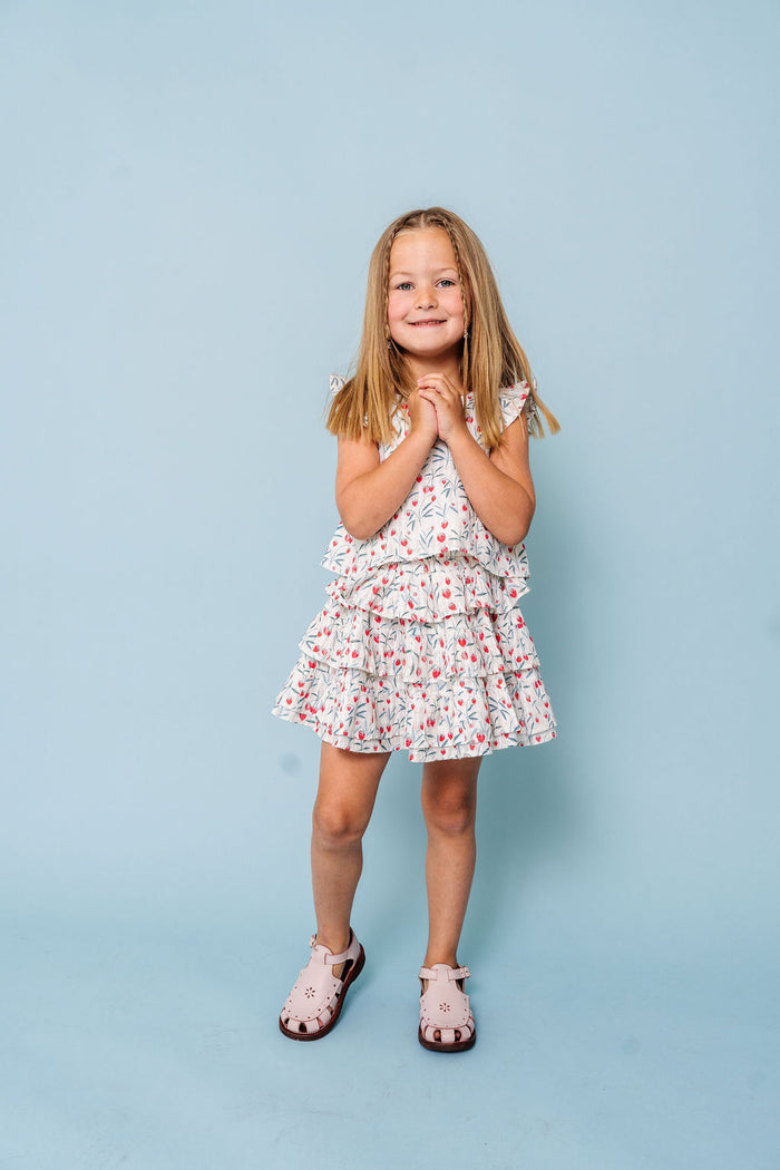 Strawberry Lacy Skirt