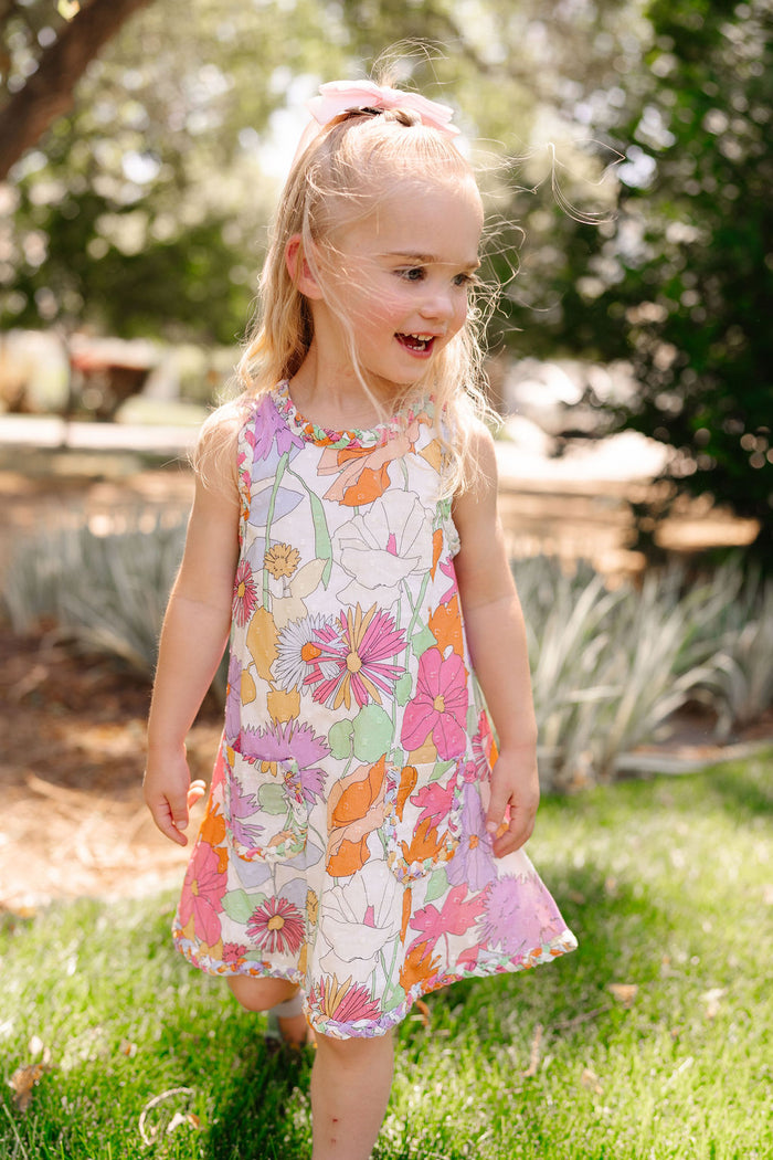 Festive Floral Olivia Dress