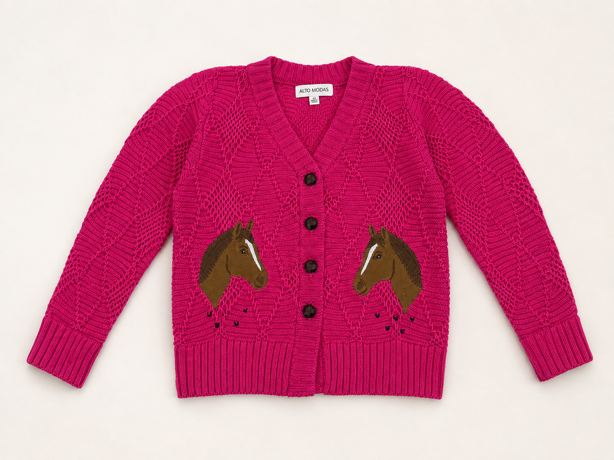 Muted Fuchsia Lexington Sweater