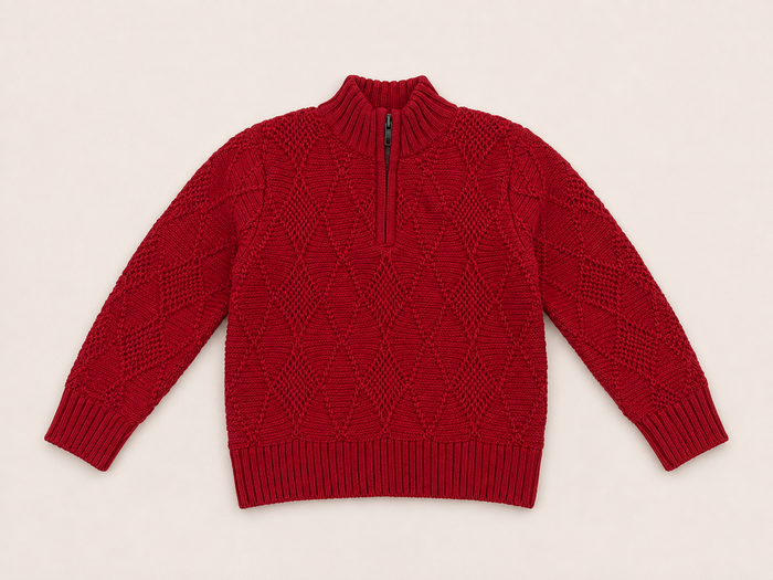 Scarlet Dalton Quarter-Zip Pullover