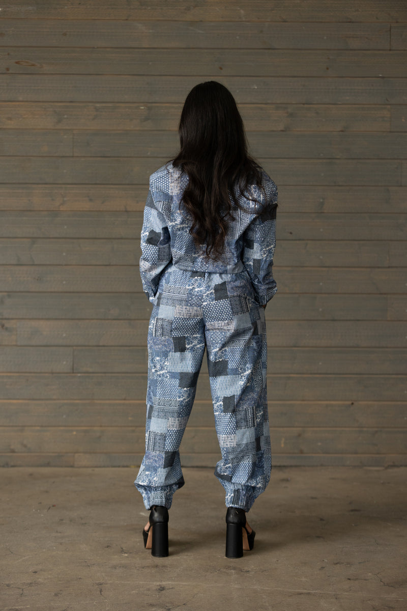 Elastic Waist Track Pants