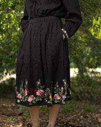 Handcrafted Embroidered Skirt