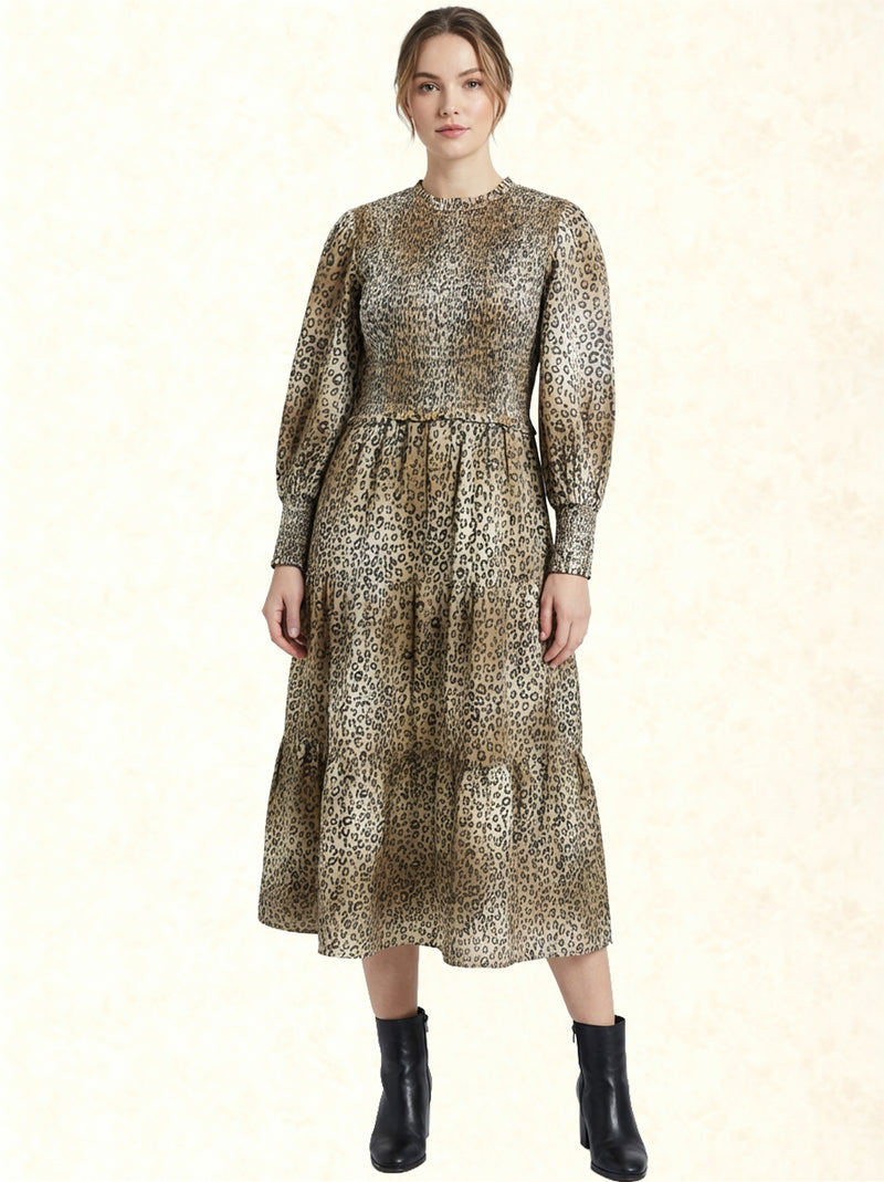Leopard Margot Dress