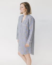 Sara Gold Houndstooth Women's Night Shirt