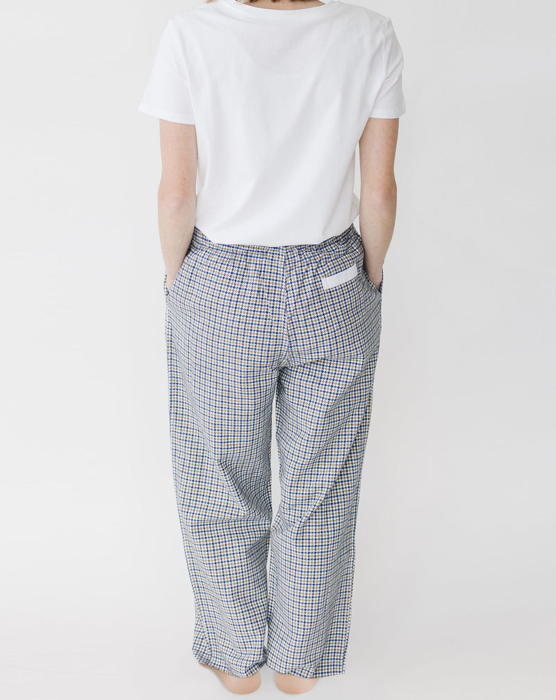 Nancy Gold Houndstooth Womens Pajama