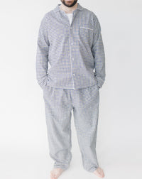 Gold Houndstooth Pajama Set