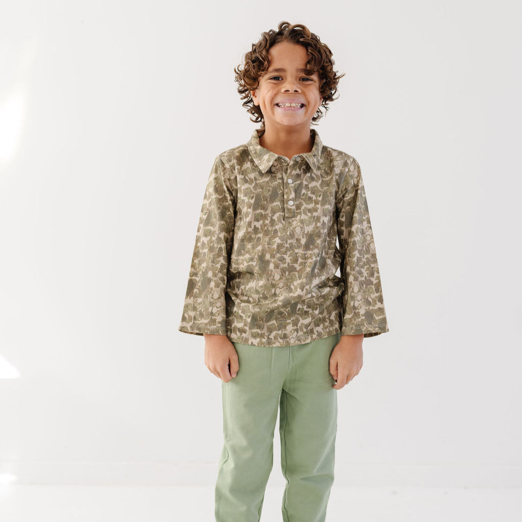 Camo Beau Polo Shirt