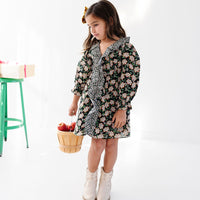 Batik Floral Border Marais Dress