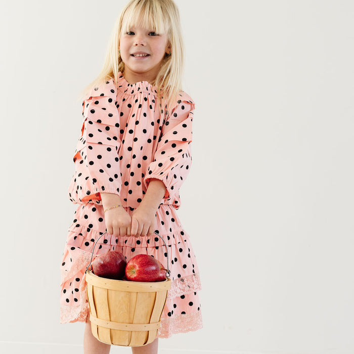 Blush Dots Renee Skirt