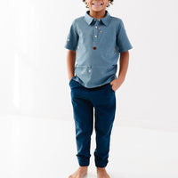 Navy Henri Jogpants