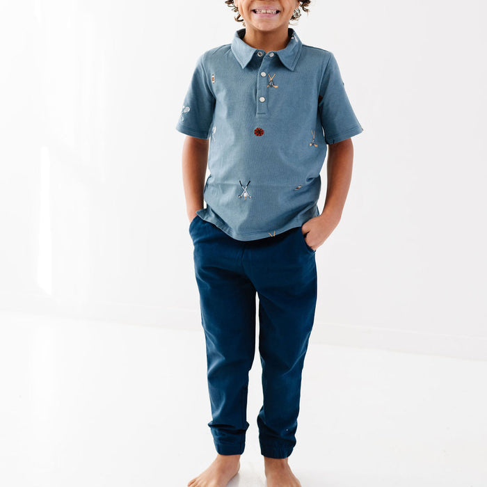 Navy Henri Jogpants