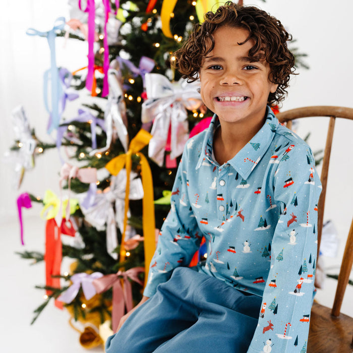 Christmas Village Beau Polo Shirt
