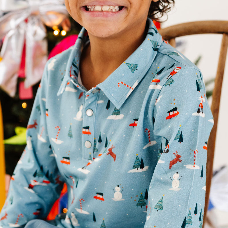 Christmas Village Beau Polo Shirt