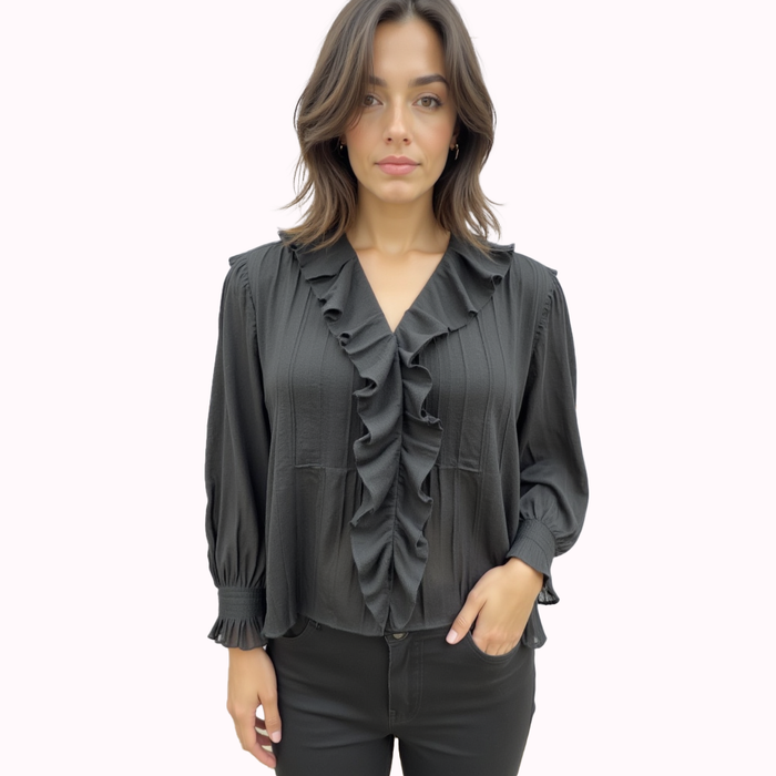 Black Marais Blouse