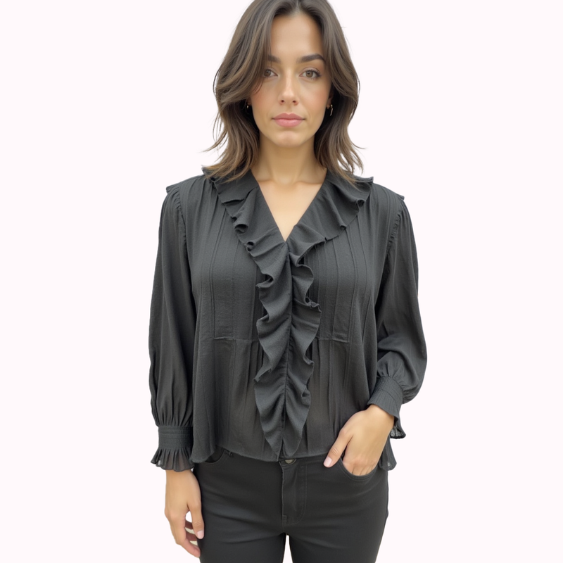 Black Marais Blouse