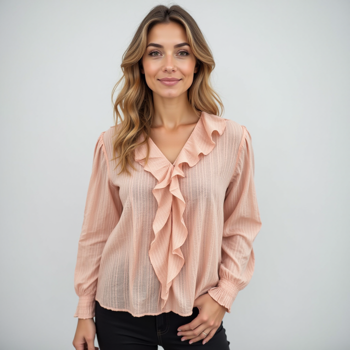 Blush Marais Blouse