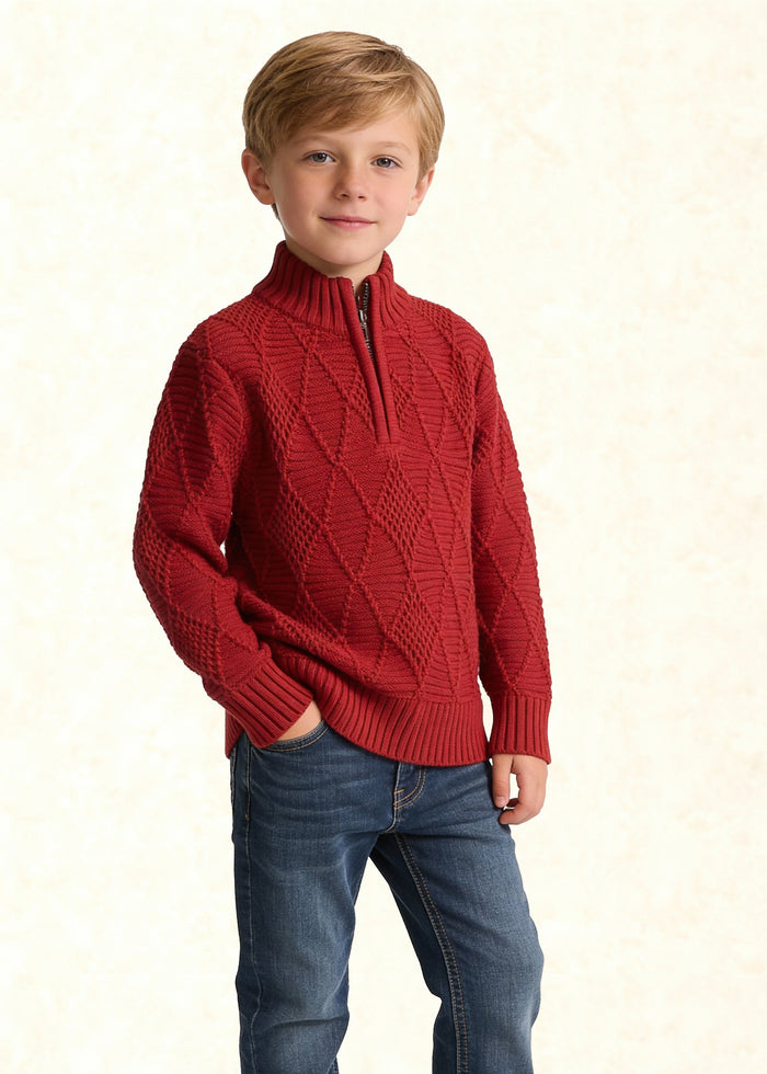 Scarlet Dalton Quarter-Zip Pullover