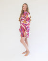 Sara Peri Tie-Dye Print  Women's Night Shirt