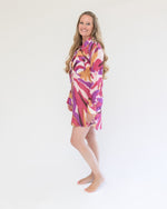 Sara Peri Tie-Dye Print  Women's Night Shirt