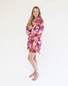 Sara Peri Tie-Dye Print  Women's Night Shirt