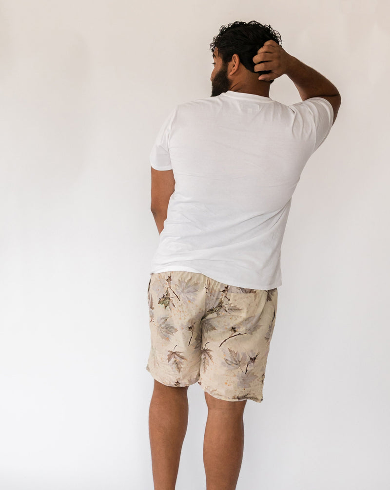 Men's Maple Print shorts - Back