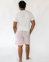 Men's Classic Seersucker dot shorts - Back