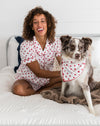 Dog Bandana Classic Seersucker Dots