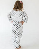 Kid's Classic Dot Shirt & PJ Set - Back