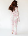 Women's Classic Seersucker dot shirt and pants - Back