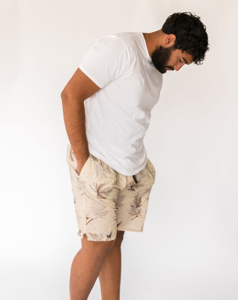 Men's Maple Print shorts - Side