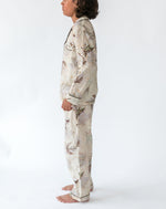 Kid's Maple Print Shirt & PJ Set - Side